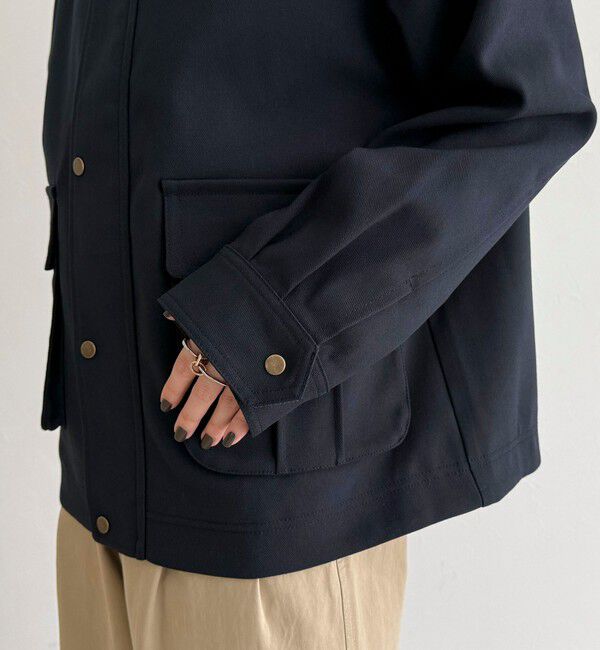 fredy emue「ツイルカバーオール」|ブルゾン・スタジャン|