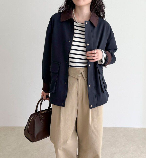 fredy emue「ツイルカバーオール」|ブルゾン・スタジャン|