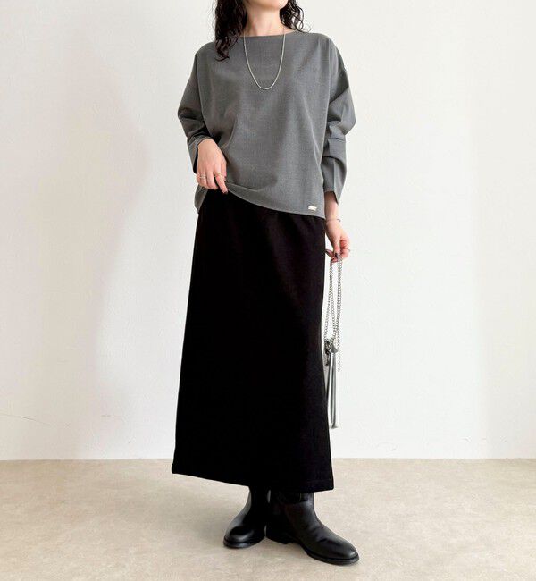 fredy emue「起毛ツイルＩラインスカート」|スカート|