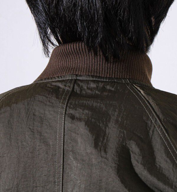 GLOSTER「【ナイロン&times;フリース】2WAY リバーシブルボンバージャケット MA-1 UNISEX」|ブルゾン・スタジャン|