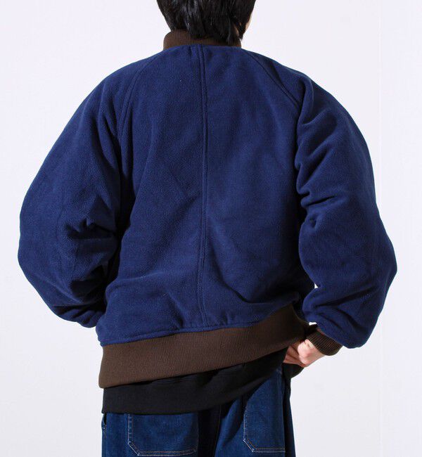 GLOSTER「【ナイロン&times;フリース】2WAY リバーシブルボンバージャケット MA-1 UNISEX」|ブルゾン・スタジャン|