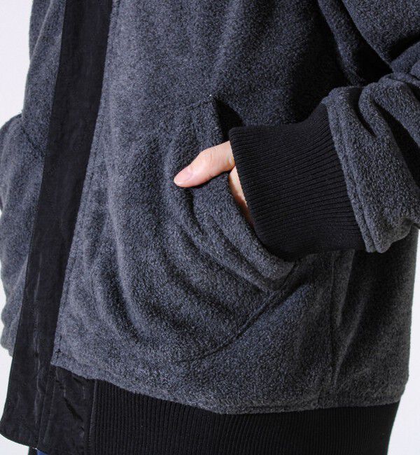 GLOSTER「【ナイロン&times;フリース】2WAY リバーシブルボンバージャケット MA-1 UNISEX」|ブルゾン・スタジャン|