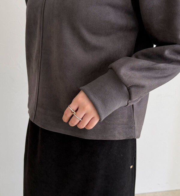 fredy emue「フェイクスエードダンボールプルオーバー」|Tシャツ・カットソー|