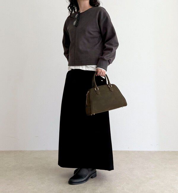 fredy emue「フェイクスエードダンボールプルオーバー」|Tシャツ・カットソー|