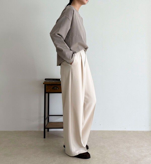 fredy emue「コクーンストレッチブラウス」|シャツ・ブラウス|