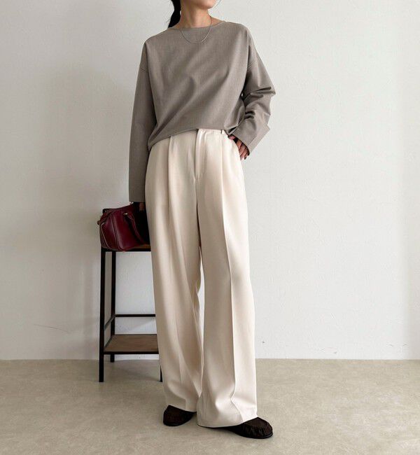 fredy emue「コクーンストレッチブラウス」|シャツ・ブラウス|