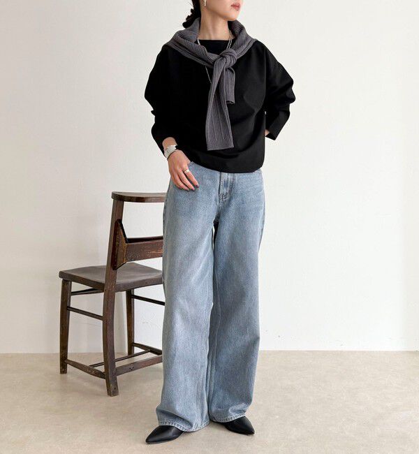 fredy emue「コクーンストレッチブラウス」|シャツ・ブラウス|