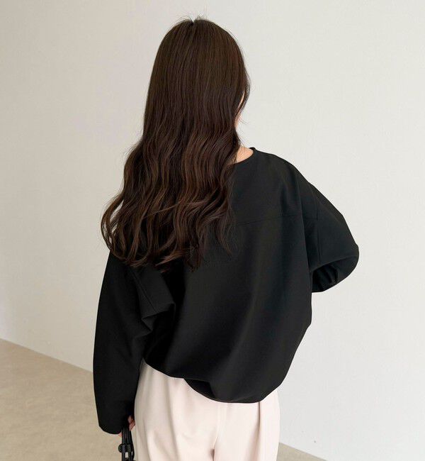 fredy emue「コクーンストレッチブラウス」|シャツ・ブラウス|