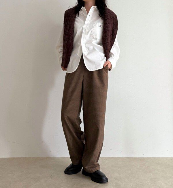 fredy emue「【GEVACO/ゲバコ】イージーパンツ」|チノ|