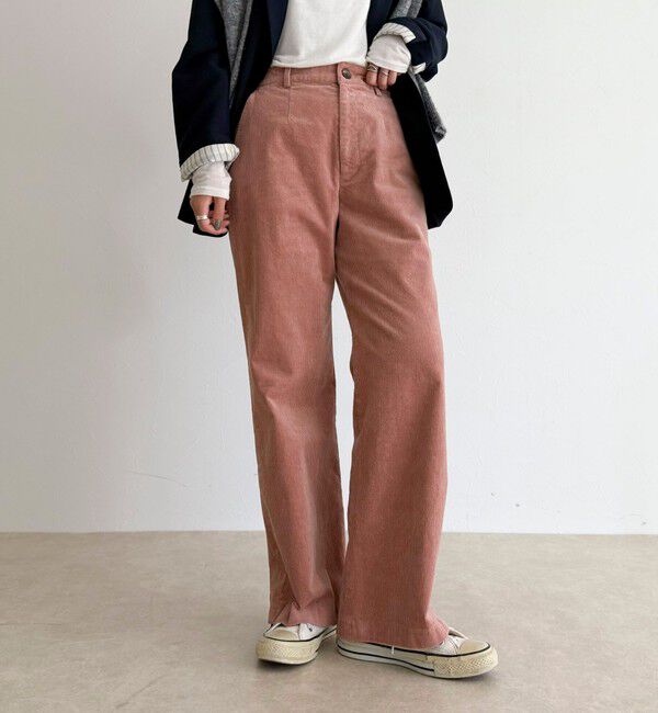 fredy emue「コーデュロイストレートパンツ」|チノ|