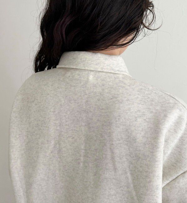 fredy emue「FR刺繍衿付き起毛スウェットプルオーバー」|スウェット・ジャージ|