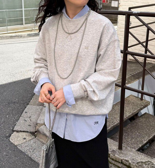fredy emue「【WEB限定】FR刺繍裏毛スウェット」|スウェット・ジャージ|