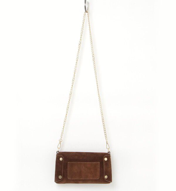 fredy emue「【AULENTTI/オーレンティ】スエードチェーンポシェットバッグ」|ショルダー・メッセンジャー|