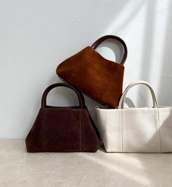 fredy emue「フェイクスエードミニトートバッグ」|ショルダー・メッセンジャー|ブラウン