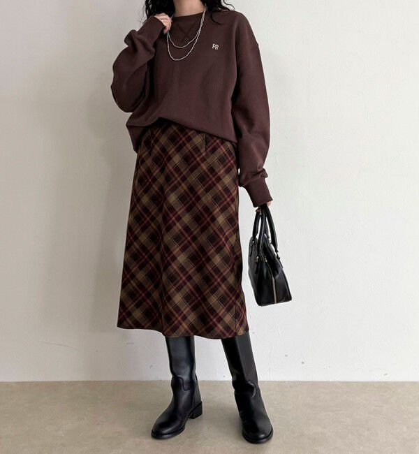 fredy emue「チェックミディスカート」|スカート|