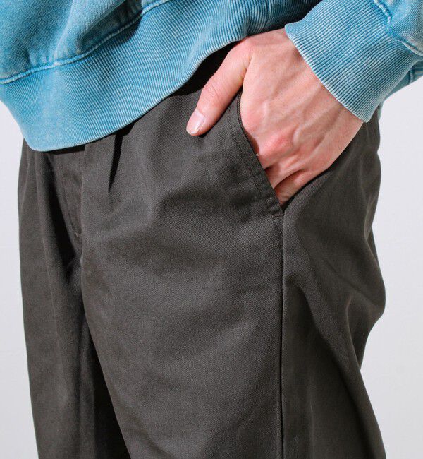 GLOSTER「【Dickies/ディッキーズ】TCツイル テーパードイージーパンツ」|チノ|