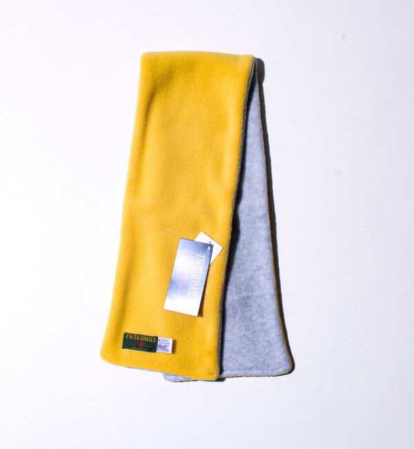 GLOSTER「【GLOSTER別注】【TWEEDMILL】ループフリーススカーフ」|マフラー|