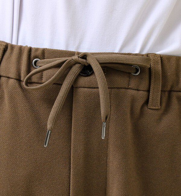 GLOSTER「【毎日穿けるきれい見え】ストレッチカルゼパンツ」|チノ|