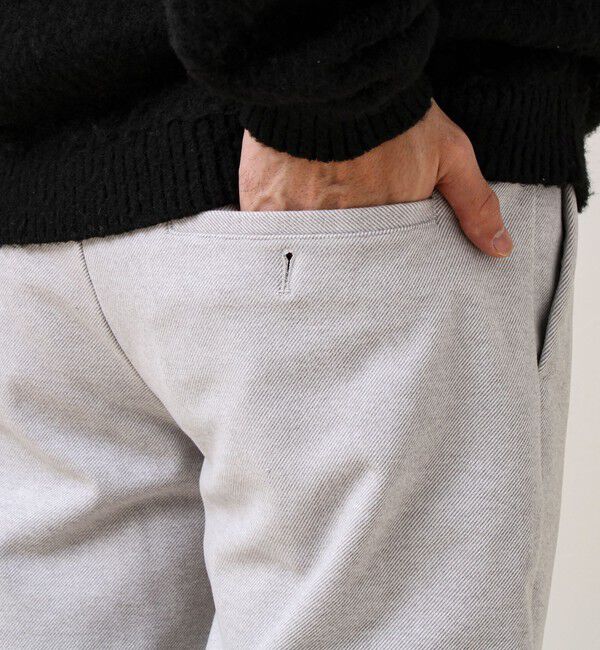 GLOSTER「【毎日穿けるきれい見え】ストレッチカルゼパンツ」|チノ|