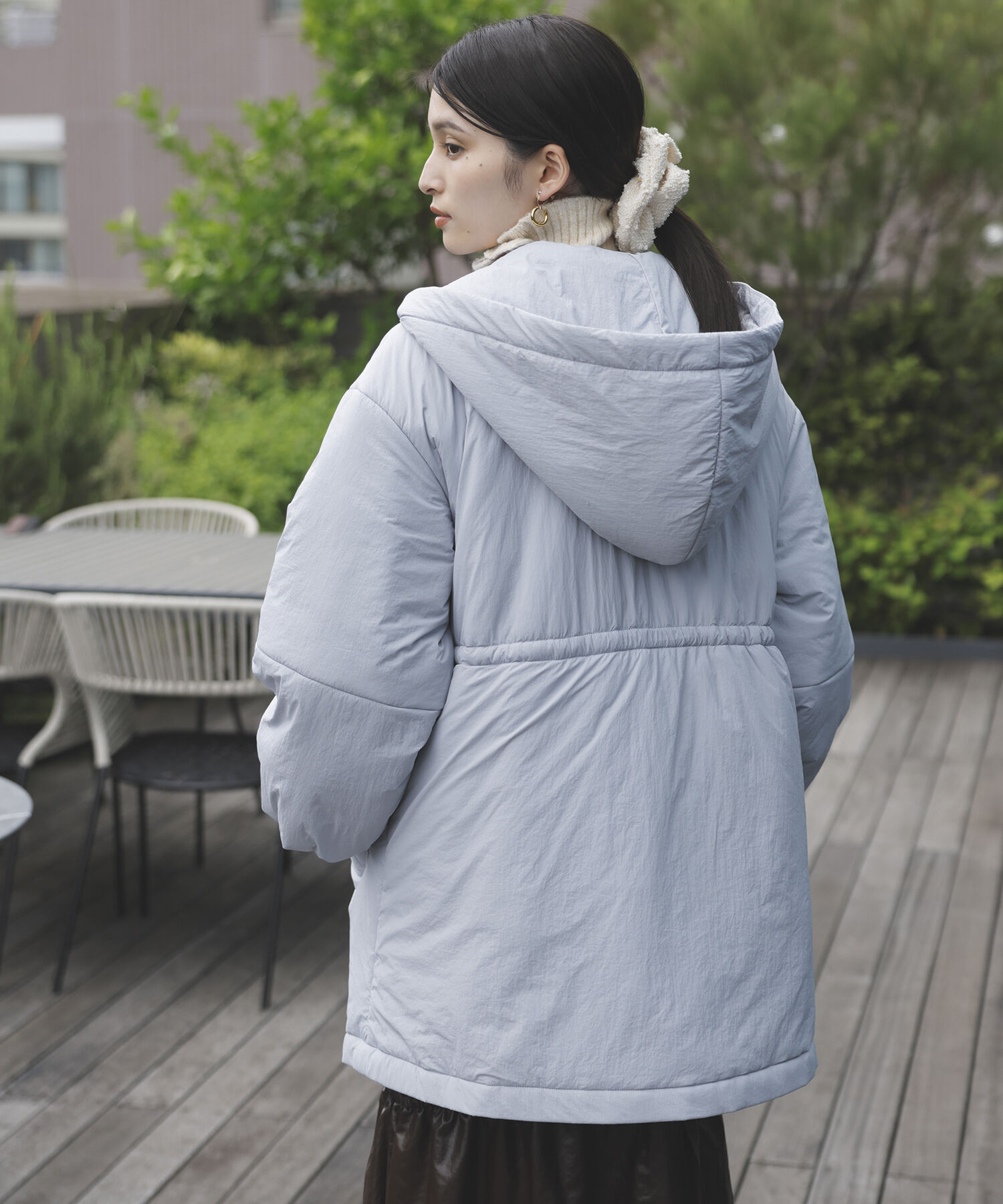 VIS「軽くて温かい中綿ウエストマークコート」|その他|