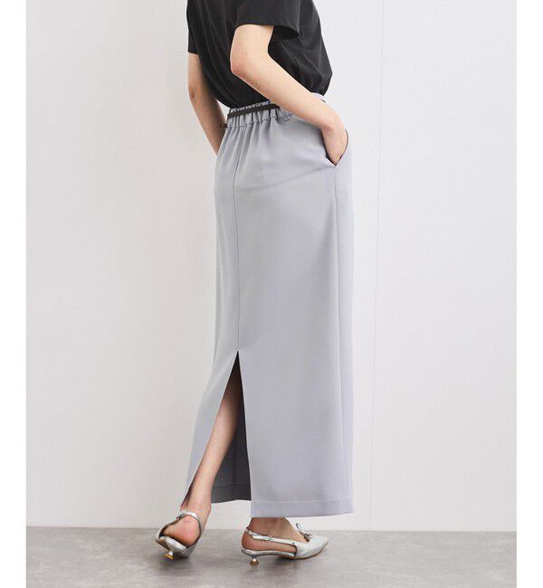 VIS「【洗える】Iラインロングスカート」|スカート|