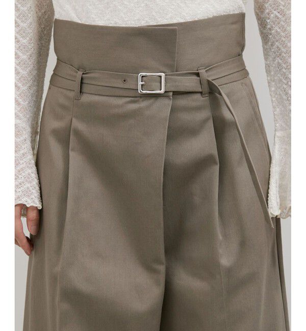 VIS「【洗える】2WAYラップデザインパンツ」|チノ|