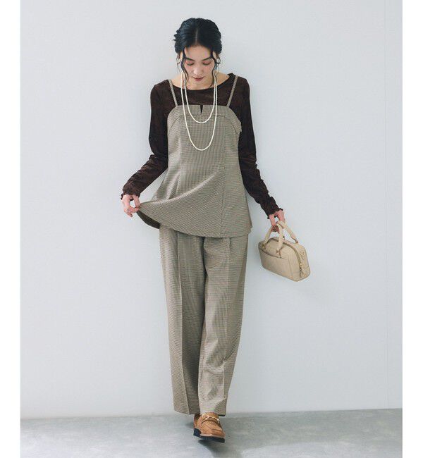 VIS「シアーベロアロングスリーブTシャツ」|Tシャツ・カットソー|