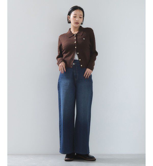 VIS「【POLO BCS】VIS別注クロスベルトストレートワイドデニム」|デニム|