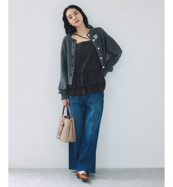 VIS「レイヤードティアードインナートップス」|キャミソール|