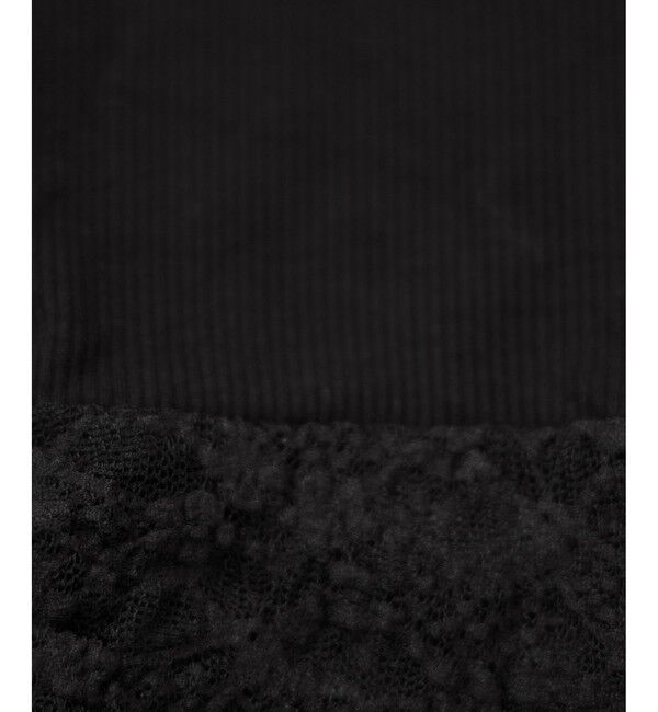 VIS「袖クシュクシュハイネックテレコインナープルオーバー/静電気防止・イージーケア」|Tシャツ・カットソー|