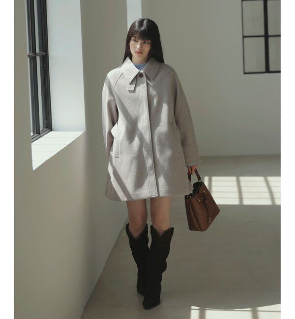 VIS「フレアーチェスターコート」|チェスターコート|