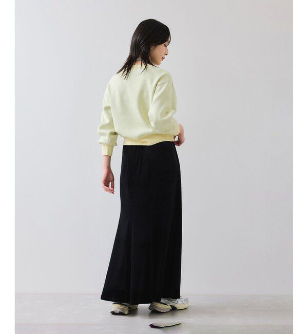 VIS「スウェットライクジャガードロゴニット」|ニット・セーター|