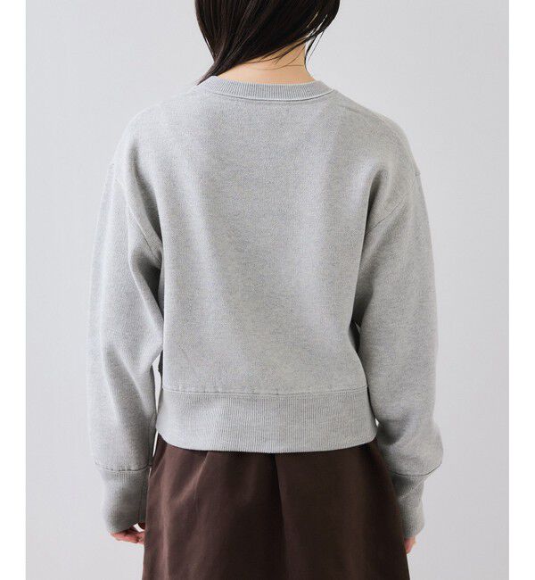 VIS「スウェットライクジャガードロゴニット」|ニット・セーター|