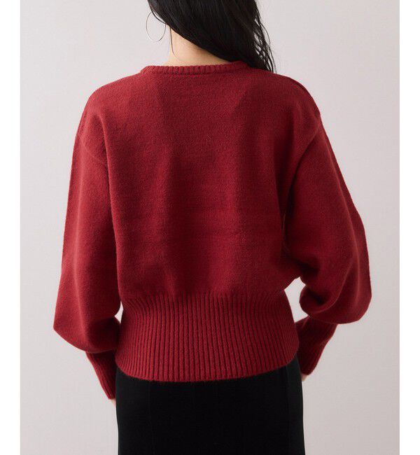 VIS「【WEB限定】裾ジップニットプルオーバー」|ニット・セーター|