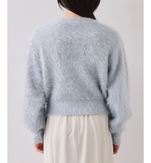 VIS「メタルシャギーネコヤーンニット/静電気防止」|ニット・セーター|