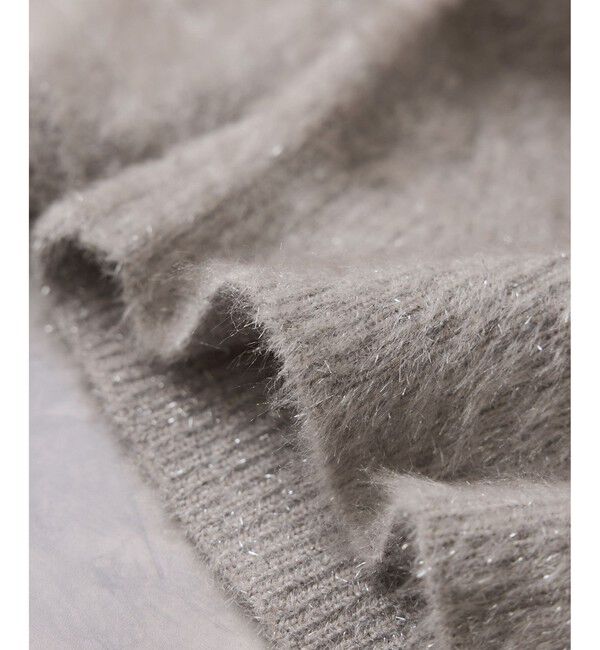 VIS「メタルシャギーネコヤーンニット/静電気防止」|ニット・セーター|