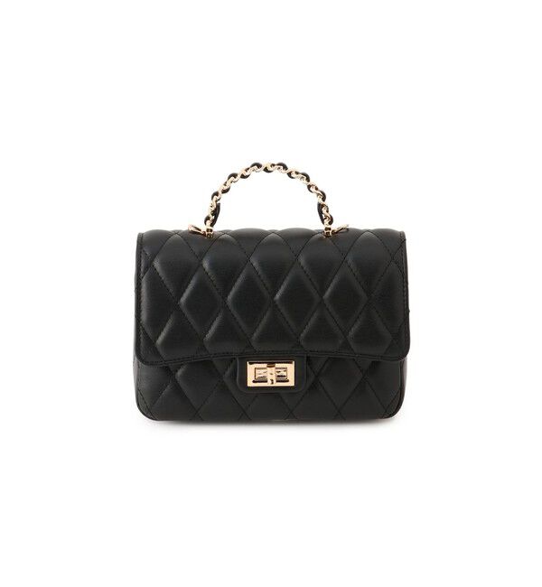 VIS「チェーンハンドルキルティングショルダーバッグ/2WAY・一部WEB限定カラー」|ショルダー・メッセンジャー|