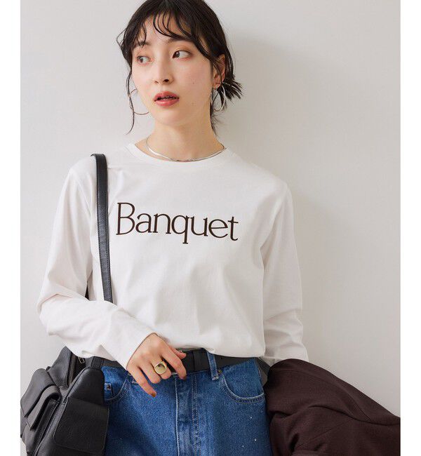 VIS「ロゴ＆フォトアソートプリントロンT」|Tシャツ・カットソー|