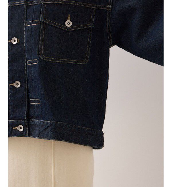 VIS「ボリュームスリーブデニムジャケット」|デニムジャケット|