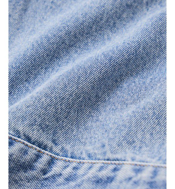 VIS「ボリュームスリーブデニムジャケット」|デニムジャケット|