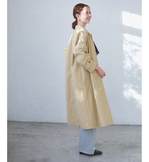 Rope&rsquo;Picnic「【撥水・花粉ガード】ステンカラーコート/スプリングコート」|ステンカラーコート|