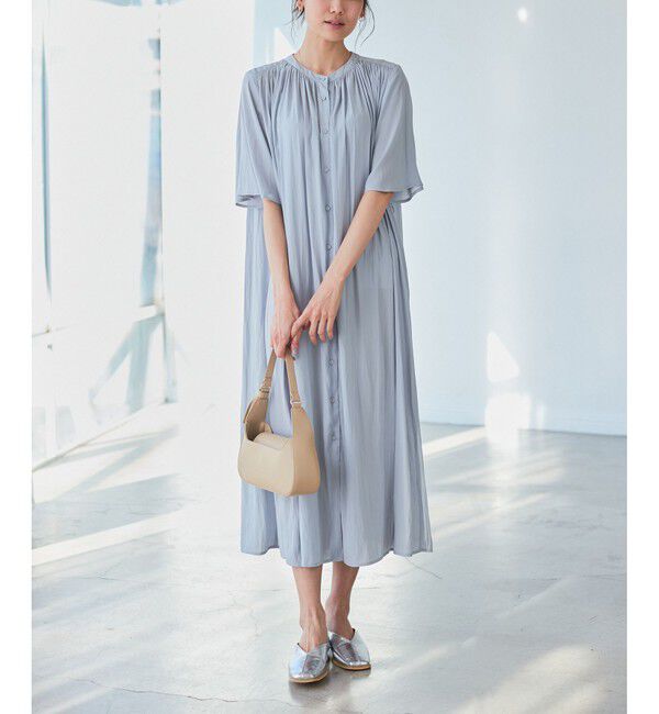 ROPE PICNIC PASSAGE「スクエアトゥセンターシーム甲深バブーシュ」|パンプス|