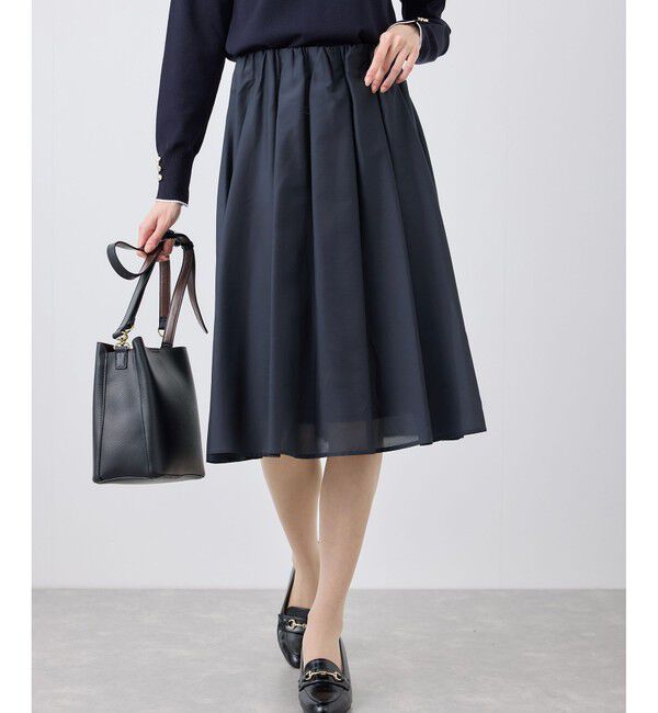 Rope&rsquo;Picnic「着丈が選べるギャザースカート」|スカート|