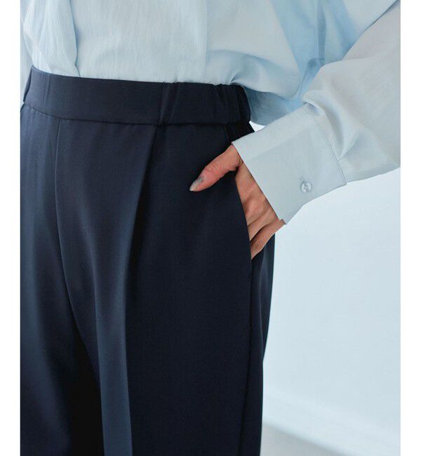 Rope&rsquo;Picnic「【3サイズ展開】イージーテーパードパンツ」|チノ|