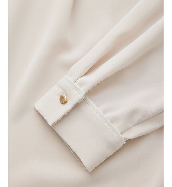 Rope&rsquo;Picnic「【WEB限定カラー】多機能ランダムタックブラウス/セレモニー・通勤対応」|シャツ・ブラウス|