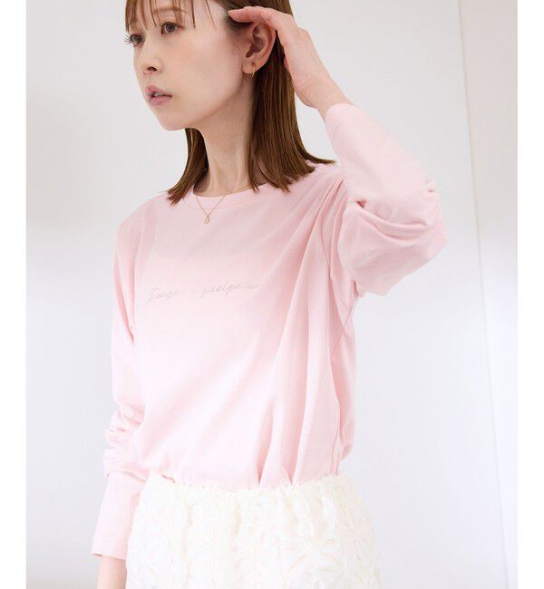 Rope&rsquo;Picnic「RENU/アソートロゴロングTシャツ」|Tシャツ・カットソー|