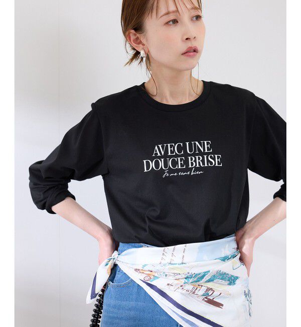 Rope&rsquo;Picnic「RENU/アソートロゴロングTシャツ」|Tシャツ・カットソー|