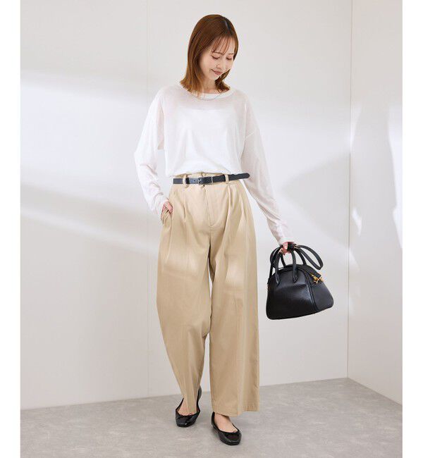 Rope&rsquo;Picnic「シアーロングTシャツ」|Tシャツ・カットソー|