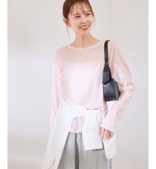 Rope&rsquo;Picnic「シアーロングTシャツ」|Tシャツ・カットソー|