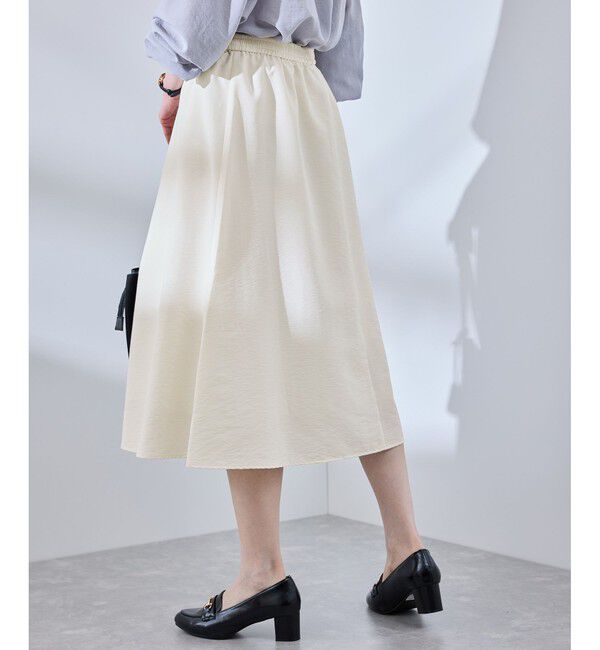 Rope&rsquo;Picnic「【UVケア・遮熱】Comfort Seriesコンフォートシリーズ/着丈が選べるフレアスカート」|スカート|